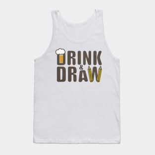 drink & draw 2 Tank Top